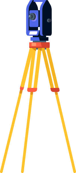 Ilustrace geodetického přístroje